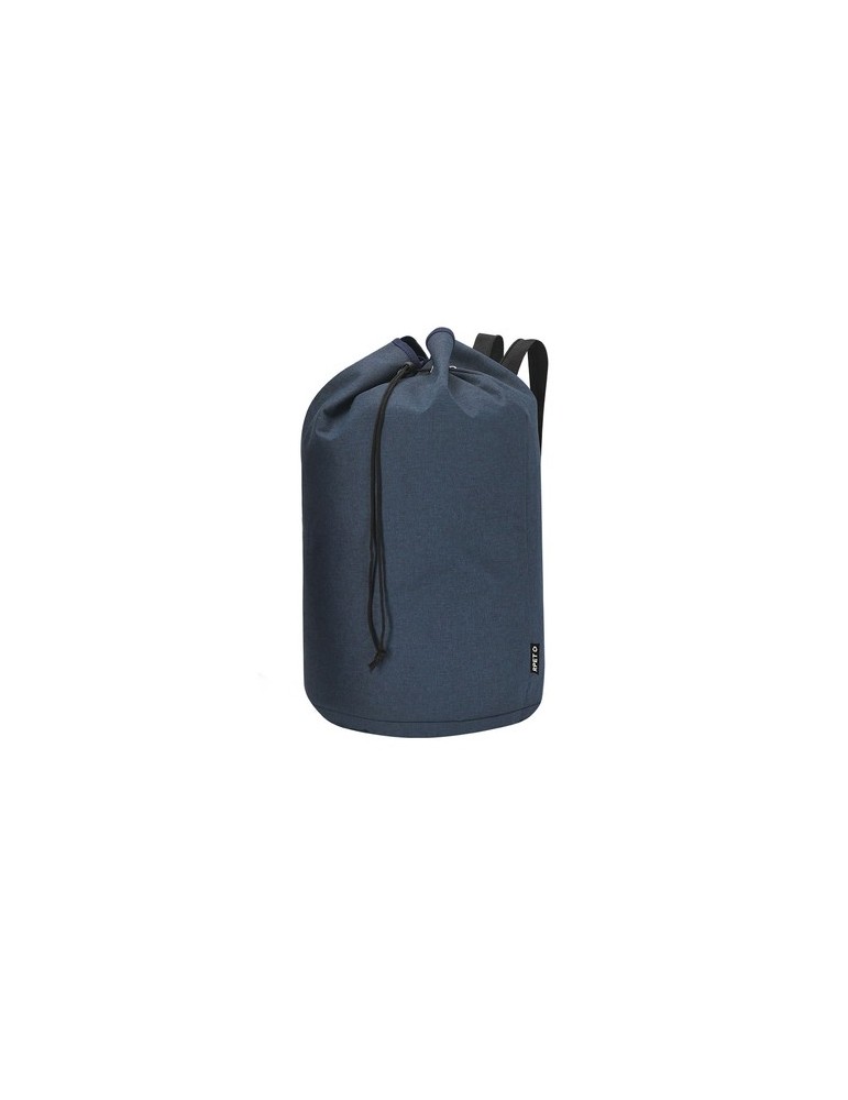 Balluchon  personnalisé Mubar Couleurs : noir Matières : polyester recyclé livraison express 24h 48h