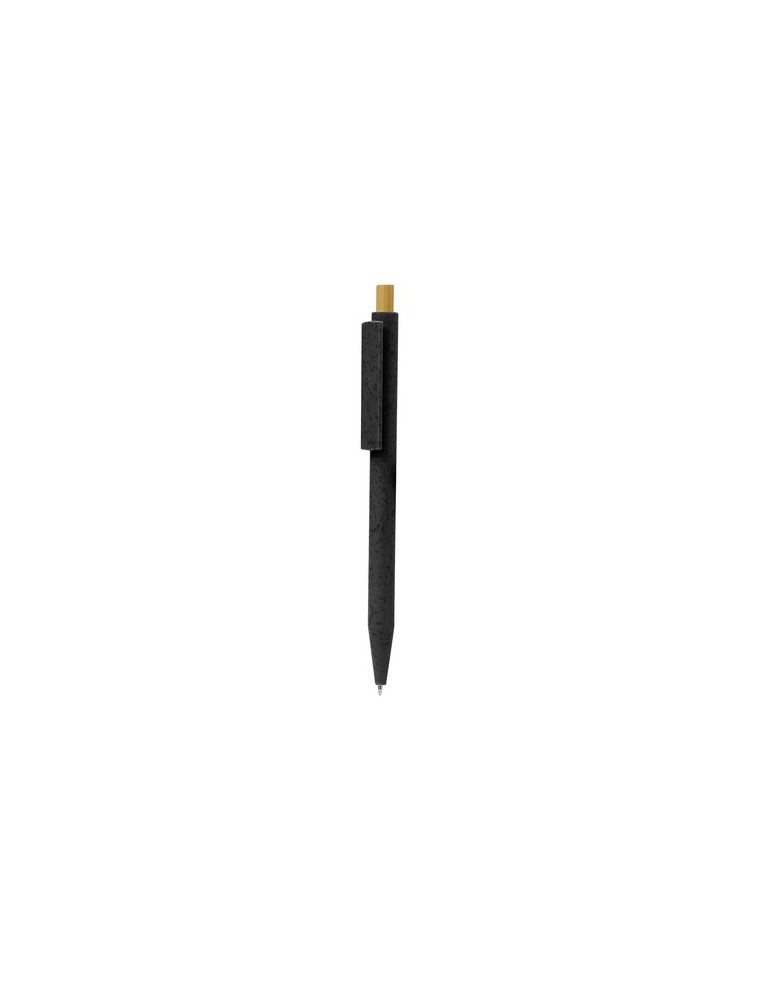 Stylo Publicitaire Éco-responsable Tarflex Matières : bambou Couleurs : rouge objet promo petit budget
