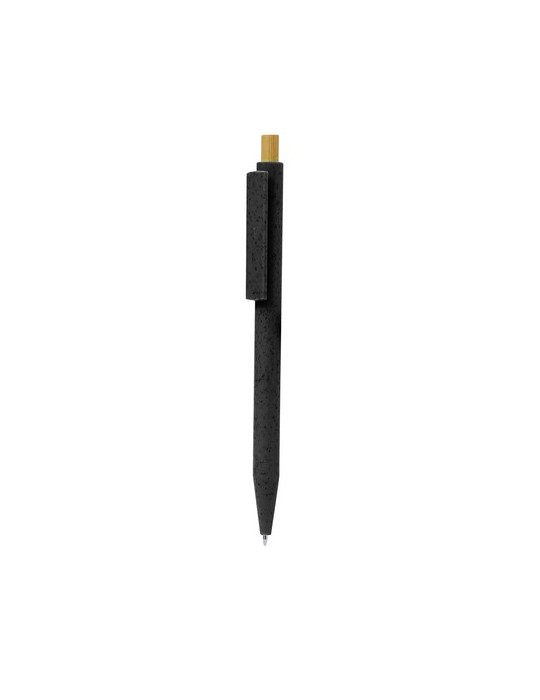 Stylo Publicitaire Éco-responsable Tarflex Matières : bambou Couleurs : rouge objet promo petit budget