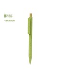 Stylo Publicitaire Éco-responsable Tarflex Matières : bambou Couleurs : bleu objet promotionnel éco-responsable