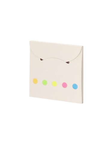 Bloc Notes Publicitaire Éco-responsable Tesher Couleurs : blanc Matières : carton de lait recyclé cadeau entreprise pas cher