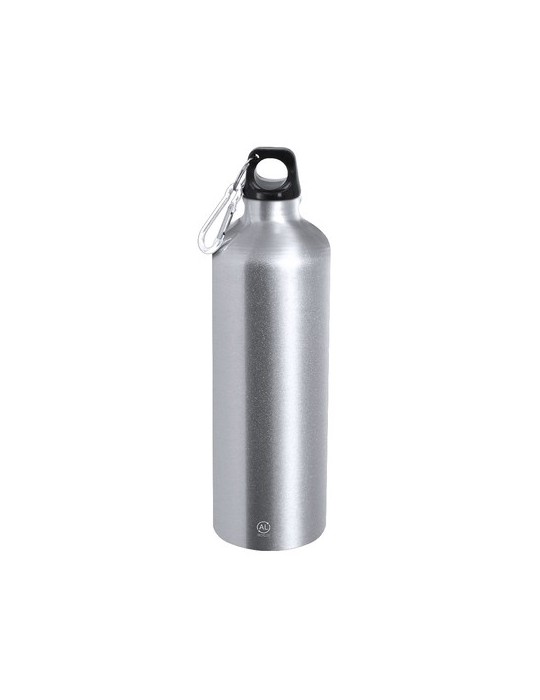 Bidon Publicitaire Éco-responsable Glaxon Matières : aluminium recyclé  Couleurs : blanc personnalisation sur mesure