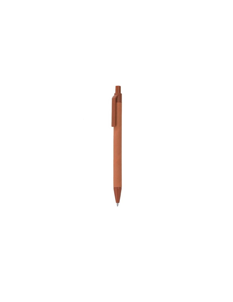 Stylo Personnalisé Éco-responsable Pinix Matières : carton recyclé Couleurs : rouge cadeau collaborateur premium