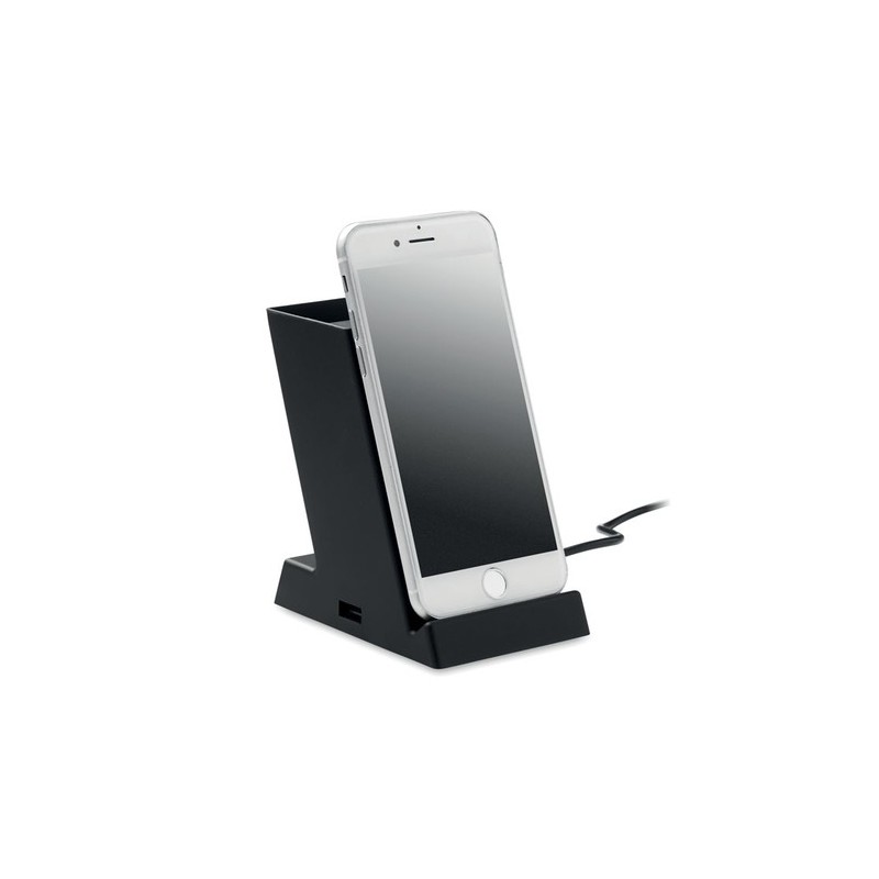 Chargeur Sans Fil 15W avec Porte-Stylo