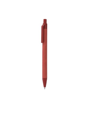 Stylo Personnalisé Éco-responsable Pinix Matières : carton recyclé Couleurs : orange impression haute définition