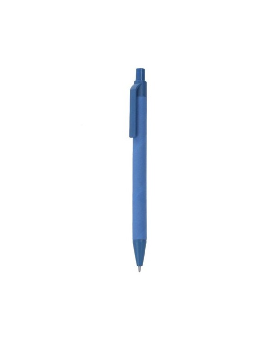 Stylo Personnalisé Éco-responsable Pinix Matières : carton recyclé Couleurs : noir objet publicitaire robuste