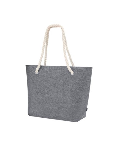 Sac Éco-responsable en toile réutilisable Northax Matières : coton Couleurs : gris impression haute définition