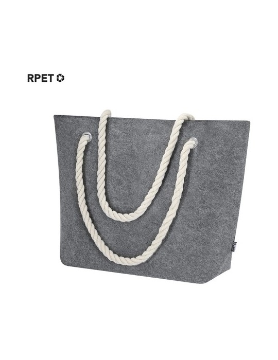Sac Éco-responsable en toile réutilisable Northax Matières : coton Couleurs : noir goodies publicitaire événementiel