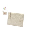 Porte-monnaie publicitaire de sublimation  Elyron Matières : polyester Couleurs : naturel personnalisable avec votre logo