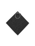 Serviette de golf  personnalisée Canrock Matières : PET recyclé Couleurs : noir