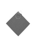 Serviette de golf  personnalisée Canrock Matières : PET recyclé Couleurs : noir objet promo petit budget
