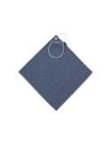 Serviette de golf  personnalisée Canrock Matières : PET recyclé Couleurs : bleu marine personnalisable avec votre logo