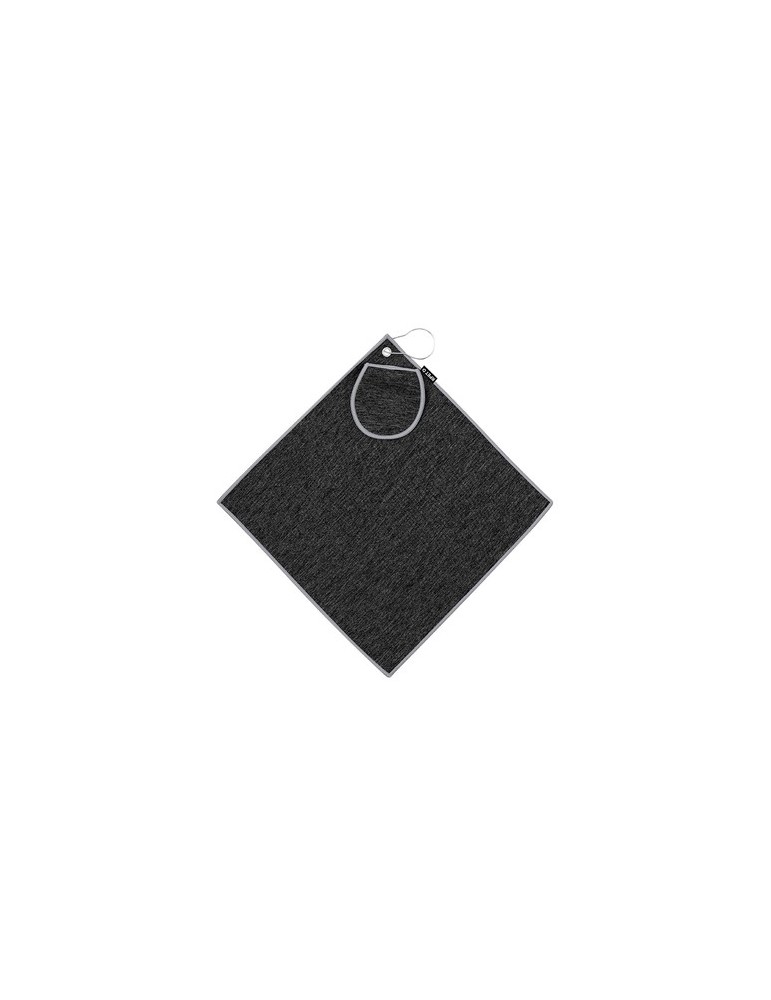 Serviette de golf  personnalisée Canrock Matières : PET recyclé Couleurs : bleu marine goodies personnalisé en stock