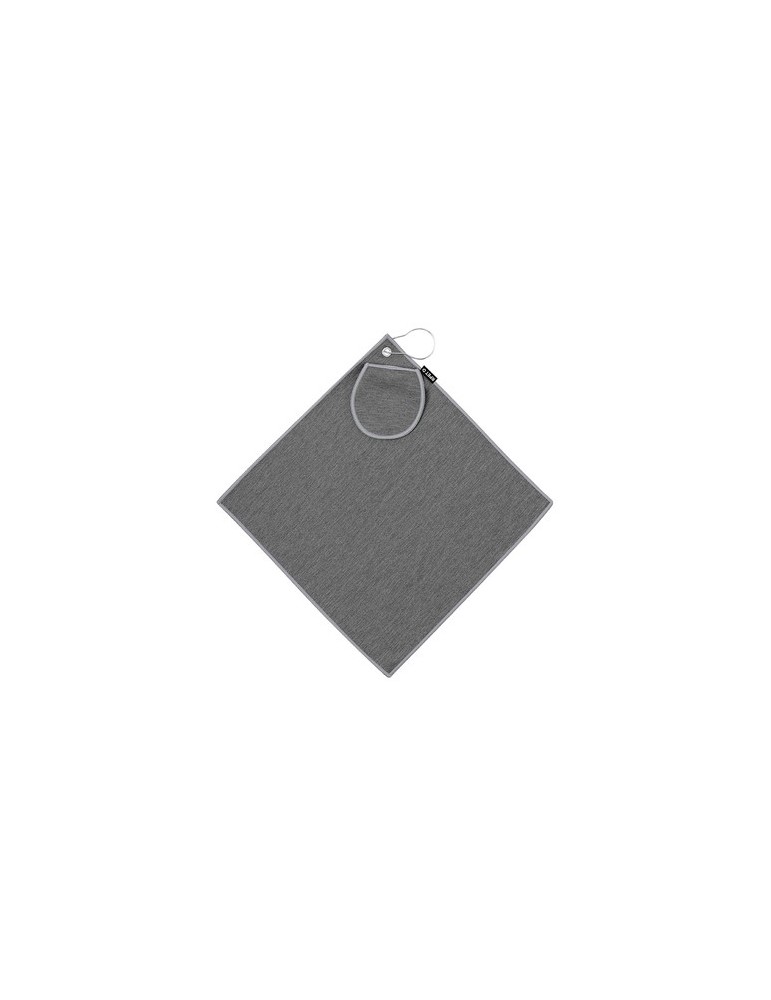 Serviette de golf  personnalisée Canrock Matières : PET recyclé Couleurs : bleu marine personnalisation sur mesure