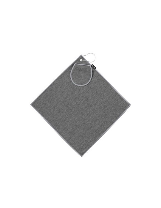 Serviette de golf  personnalisée Canrock Matières : PET recyclé Couleurs : bleu marine personnalisation sur mesure