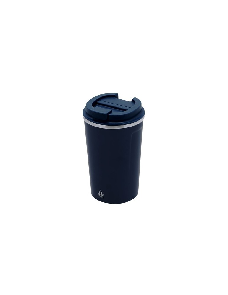 Verre publicitaire thermique Karnix Couleurs : noir Matières : acier inoxydable recyclé cadeau collaborateur premium