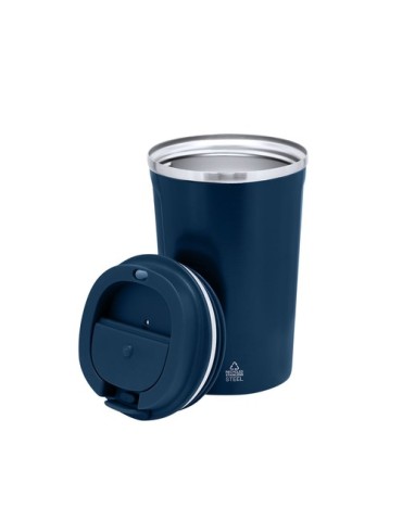 Verre publicitaire thermique Karnix Couleurs : noir Matières : acier inoxydable recyclé cadeau affaires élégant