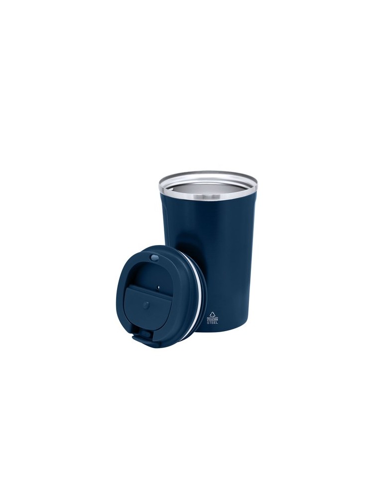 Verre publicitaire thermique Karnix Couleurs : noir Matières : acier inoxydable recyclé cadeau affaires élégant