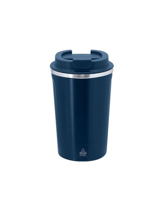 Verre publicitaire thermique Karnix Couleurs : noir Matières : acier inoxydable recyclé personnalisable avec votre logo