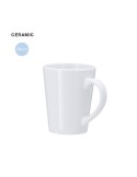 Tasse publicitaire personnalisée Lidnar Matières : céramique Couleurs : blanc personnalisable avec votre logo