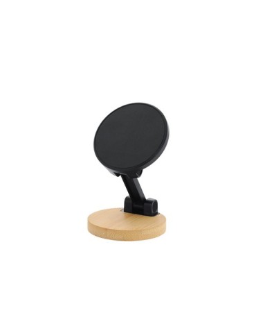 Support publicitaire personnalisé Frelix Matières : bambou Couleurs : noir marquage laser ultra précis