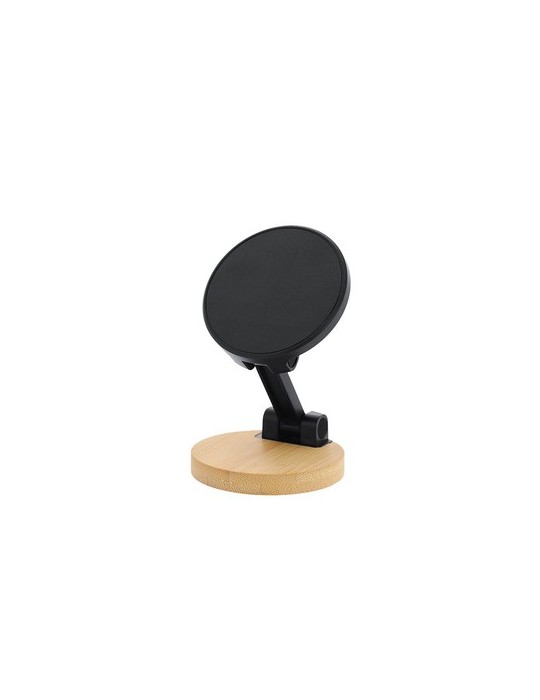 Support publicitaire personnalisé Frelix Matières : bambou Couleurs : noir marquage laser ultra précis
