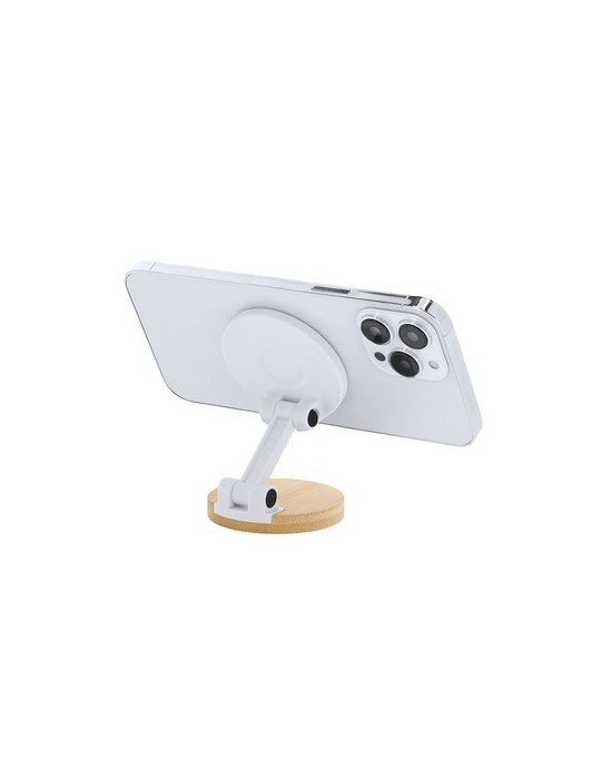 Support publicitaire personnalisé Frelix Matières : bambou Couleurs : blanc livraison express 24h 48h