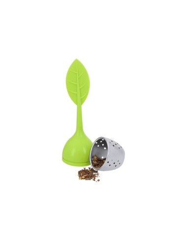 Infuseur publicitaire  Ponar Matières : silicone Couleurs : vert clair objet promotionnel éco-responsable