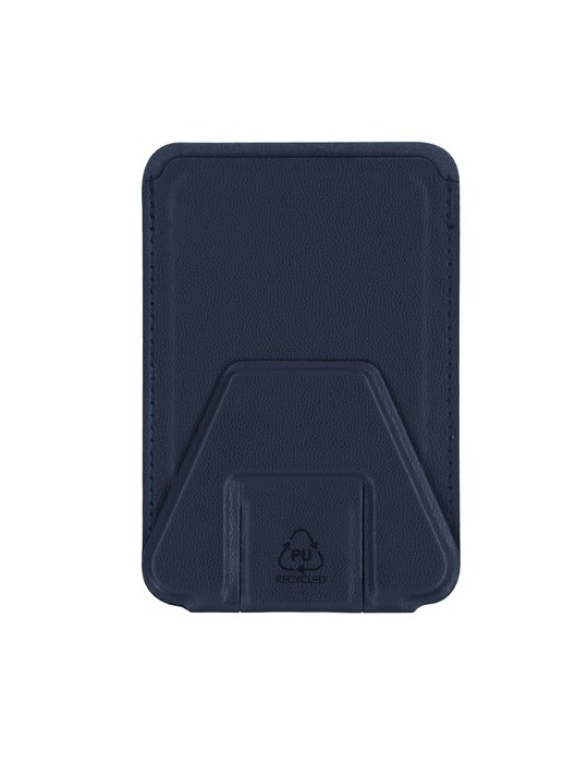 Étui publicitaire multi-usages Rickard Couleurs : noir Matières : PU recyclé cadeau affaires élégant