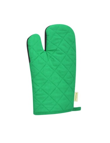 Gant de cuisine publicitaire personnalisé Kinix Matières : caoutchouc Couleurs : vert cadeau collaborateur premium