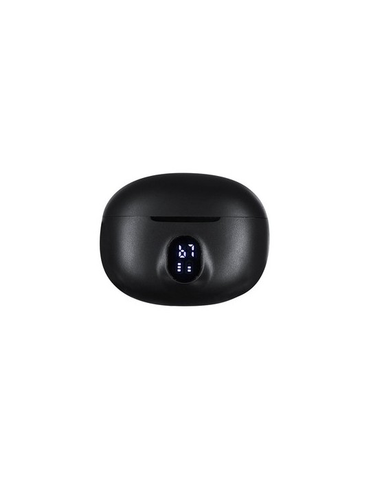 Écouteurs s personnalisés Ticlon Couleurs : noir personnalisable avec votre logo