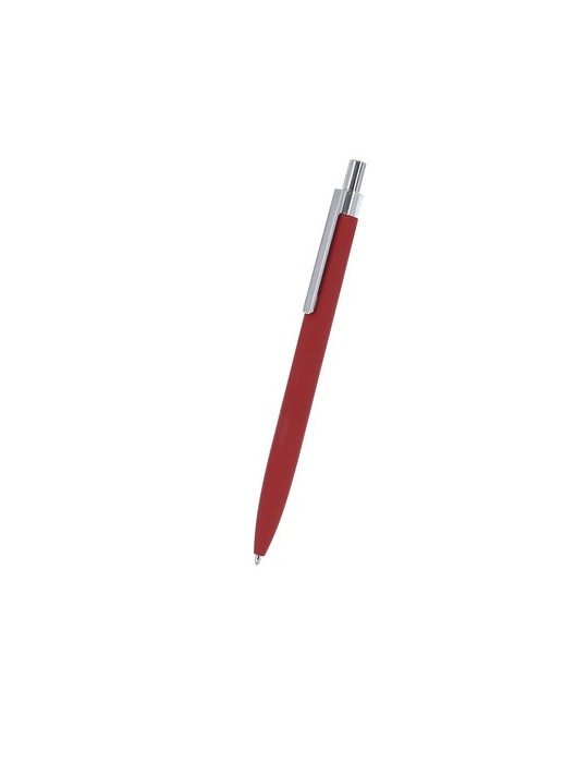 Stylo publicitaire  Iridon Matières : caoutchouc Couleurs : bleu marine objet publicitaire robuste