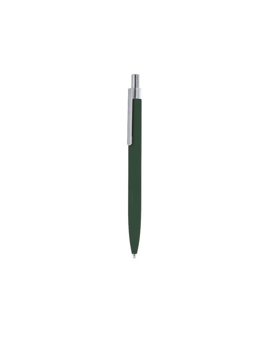 Stylo publicitaire  Iridon Matières : caoutchouc Couleurs : bleu marine accessoire événementiel unique