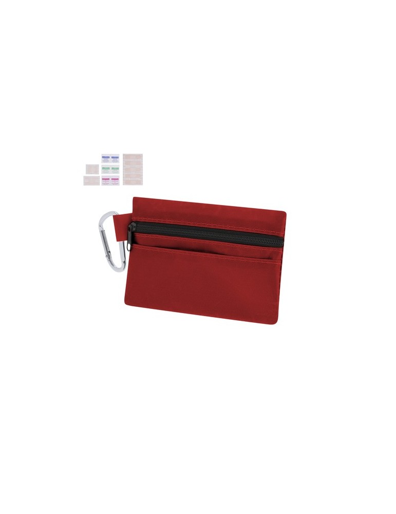 Kit publicitaire d'urgence Fredek Matières : polyester Couleurs : rouge goodies publicitaire événementiel