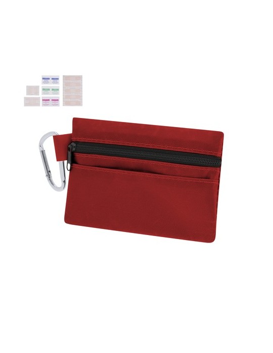 Kit publicitaire d'urgence Fredek Matières : polyester Couleurs : rouge goodies publicitaire événementiel