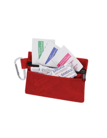 Kit publicitaire d'urgence Fredek Matières : polyester Couleurs : rouge marquage laser ultra précis
