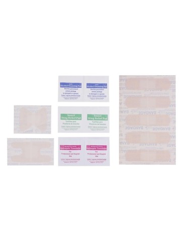 Kit publicitaire d'urgence Fredek Matières : polyester Couleurs : rouge accessoire événementiel unique