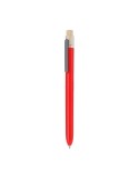 Stylo publicitaire  Pelnak Matières : bambou Couleurs : bleu marine objet publicitaire robuste