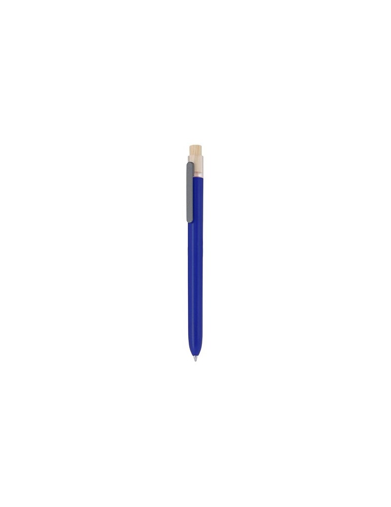 Stylo publicitaire  Pelnak Matières : bambou Couleurs : noir accessoire événementiel unique