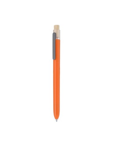 Stylo publicitaire  Pelnak Matières : bambou Couleurs : noir personnalisation sur mesure