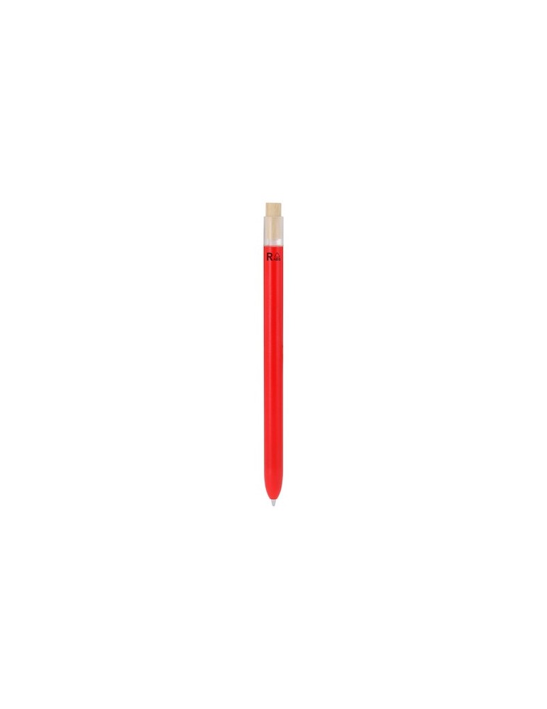 Stylo publicitaire  Pelnak Matières : bambou Couleurs : vert marquage laser ultra précis