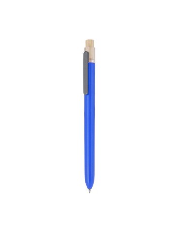 Stylo publicitaire  Pelnak Matières : bambou Couleurs : bleu marine objet promotionnel éco-responsable 2