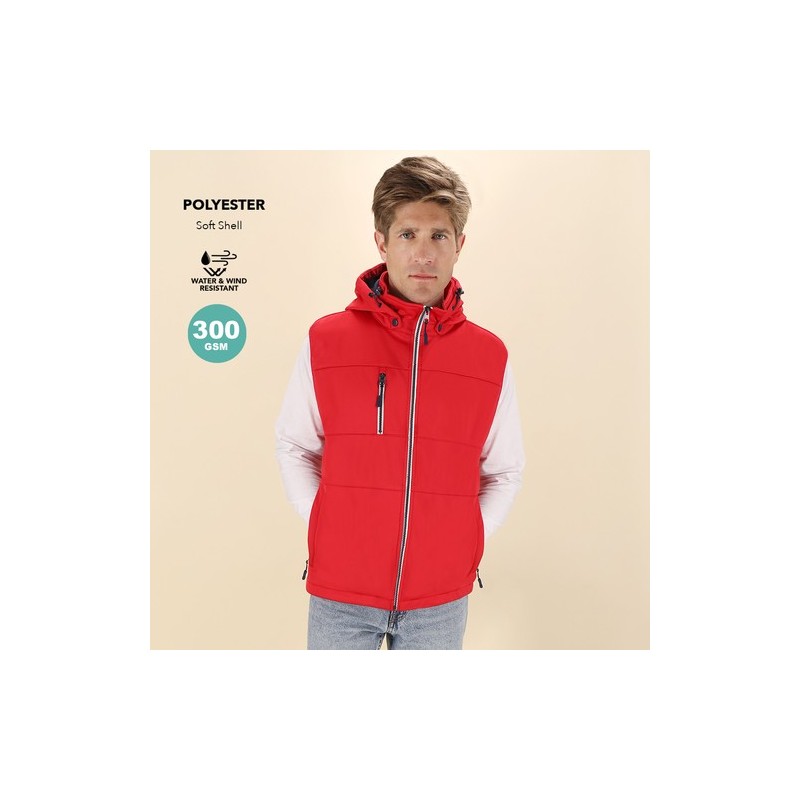 Gilet Personnalisé Résistant et Stylé - Seldon Matières : polyester Taille textile : XS Couleurs : noir goodies publicitaire dur