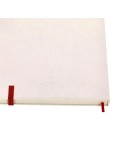 Bloc-notes publicitaire personnalisé Kejar Couleurs : rouge Matières : carton de lait recyclé personnalisation sur mesure