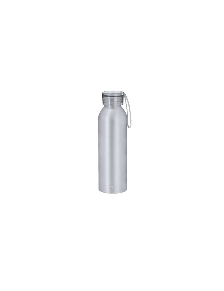Bidon publicitaire  Nomar Matières : aluminium recyclé  Couleurs : argenté personnalisable avec votre logo