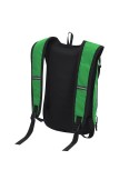 Sac à dos personnalisé  Rinix Couleurs : vert Matières : polyester recyclé marquage couleur éclatante