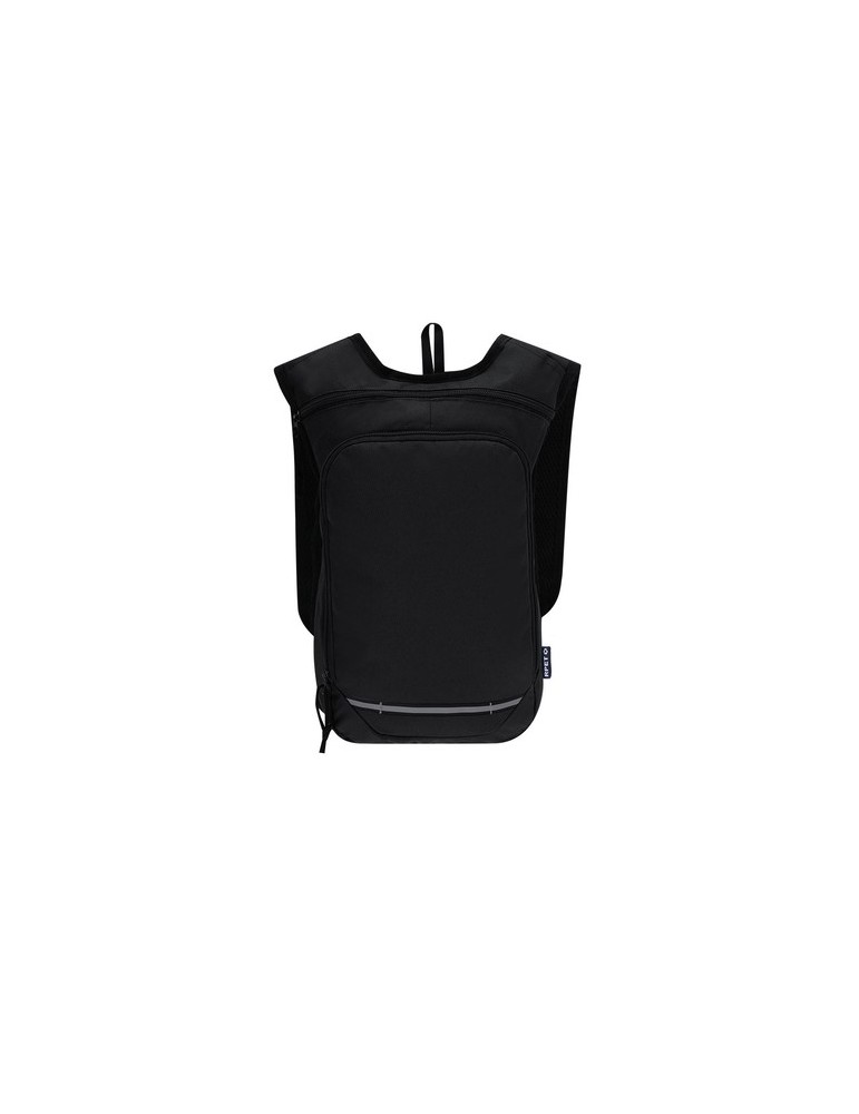 Sac à dos personnalisé  Rinix Couleurs : vert Matières : polyester recyclé cadeau client original