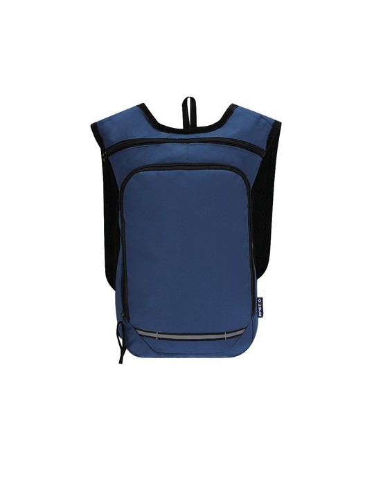 Sac à dos personnalisé  Rinix Couleurs : vert Matières : polyester recyclé goodies publicitaire événementiel