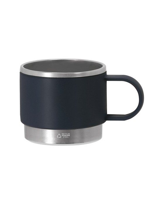 Tasse  personnalisée Blakent Couleurs : noir Matières : polypropylène (PP) recyclé goodies publicitaire durable