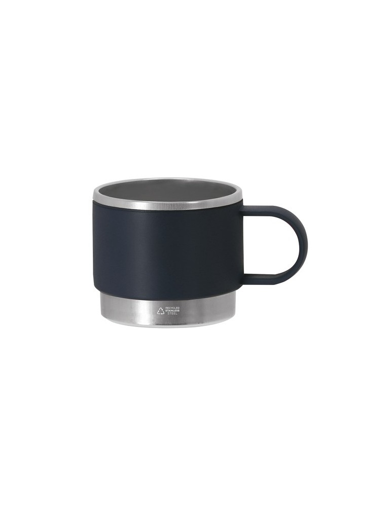 Tasse  personnalisée Blakent Couleurs : bleu marine Matières : polypropylène (PP) recyclé cadeau entreprise pas cher